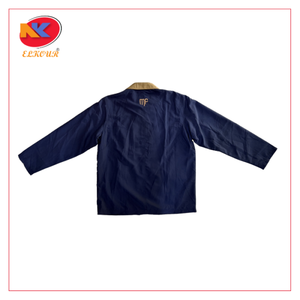 Long Reversible Zip Overcoat - Image 4